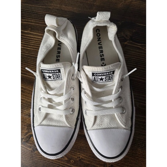 Converse Shoes - CONVERSE  All Star  Low Tops Women's Shoes Size 8 EU 39 White 547239C